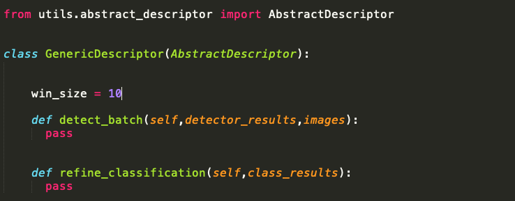 generic descriptor